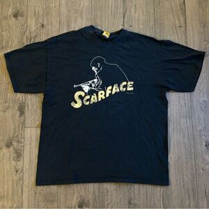 Vintage Y2K Radio Days Scarface T Shirt Al Capone‎ XL Mafia Mob